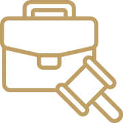 أيقونة الترافع أمام المحاكم | Litigation Services icon